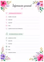 Vista previa - Para docentes: organización, planificación y formación - Agenda Docente Floral 2026-2027 - página 3