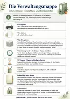 Vorschau - Lehrpläne/Lehrermaterial - Verwaltungsmappe Sekundarstufe I – Sitzplan, Listen und Dokumentation als Kopiervorlagen - Seite 1