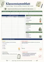 Vorschau - Lehrpläne/Lehrermaterial - Verwaltungsmappe Sekundarstufe I – Sitzplan, Listen und Dokumentation als Kopiervorlagen - Seite 2