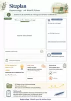 Vorschau - Lehrpläne/Lehrermaterial - Verwaltungsmappe Sekundarstufe I – Sitzplan, Listen und Dokumentation als Kopiervorlagen - Seite 3