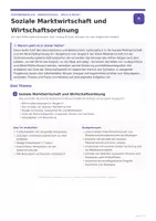 Vorschau - Unterrichtsreihen - Soziale Marktwirtschaft & Wirtschaftsordnung Unterrichtsmaterial – Wirtschaftspolitik verständlich erklärt | WiSo & Recht | Berufsschule & Berufskolleg - Seite 1