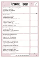 Vorschau - Arbeitsblätter - Leserätsel Freiarbeit Klasse 2 Lernbuffet - Seite 2