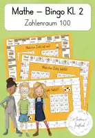 Vorschau - Spiele - 20 Bingo Felder - Zahlenraum 100 - Deckblatt