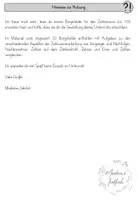 Vorschau - Spiele - 20 Bingo Felder - Zahlenraum 100 - Seite 1