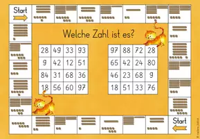 Vorschau - Spiele - 20 Bingo Felder - Zahlenraum 100 - Seite 3