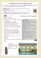 Vorschau - Arbeitsblätter - Materialpaket: Wasserversorgung im antiken Rom I+II (Arbeitsbögen in einfacher Spache) - Seite 1