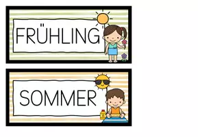 Vorschau - Poster - Klassenkalender für die Tafel – Datum und Hausübungen übersichtlich visualisieren - Seite 3