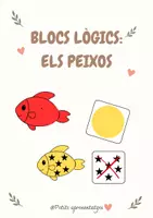 Vista previa - Tarjetas / Manipulativos - BLOCS LÒGICS TEMÀTICA ELS PEIXOS - Portada