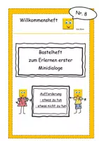 Vorschau - Unterrichtsreihen - Klaro DaZ Willkommensheft Nr 8 Aufforderung etwas nicht zu tun - Seite 1