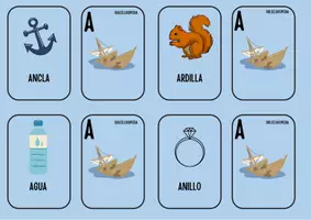 Vista previa - Juegos / Gamificación - TABLERO PIRATA DE LAS VOCALES - página 3