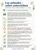 Vorschau - Arbeitsblätter - Spanisch 1. Lernjahr – Trimester-Paket 2 „Mitten im Jahr“: Uhrzeit, Café, Zuhause, Stadt & Tiere - Seite 1
