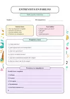Vorschau - Arbeitsblätter - Bingo de Verano y ¿Quién es? - Seite 1