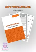 Vorschau - Arbeitsblätter - Repetitionsdossier Young World 2 Unit 5 "Are we there yet?" - Klett - Seite 1