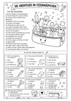 Vorschau - Arbeitsblätter - Lesen und verstehen - Seite 1