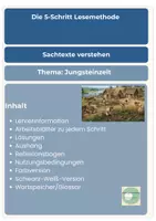 Vorschau - Arbeitsblätter - 5 Schritt Lesemethode Jungsteinzeit Sachtext Klasse 4-6 - Seite 2