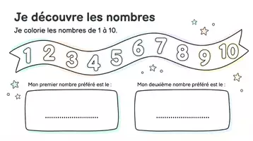 Aperçu - Feuilles d'exercices - Tout sur moi en chiffres | Activités de rentrée en math - Page 3