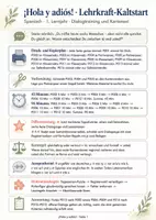 Vorschau - Arbeitsblätter - ¡Hola y adiós! Spanisch 1. Lernjahr – Begrüßen, Vorstellen & Aussprache sicher entscheiden - Seite 1