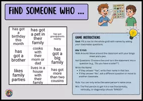 Vorschau - Spiele - Family: Find someone who - Bingo - Seite 2