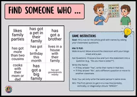 Vorschau - Spiele - Family: Find someone who - Bingo - Seite 3
