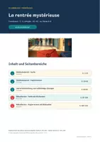 Vorschau - Stundenentwürfe - Escape Game Französisch Schuljahresbeginn: être, avoir, -er-Verben (Klasse 6–8, differenziert) - Seite 1
