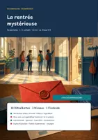 Vorschau - Stundenentwürfe - Escape Game Französisch Schuljahresbeginn: être, avoir, -er-Verben (Klasse 6–8, differenziert) - Deckblatt