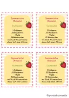 Vorschau - Spiele - FERIENGRUß SOMMERFERIEN: Rezept Sommerlicher Obstsalat - Seite 2