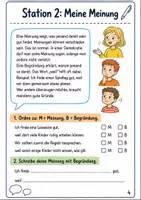 Vorschau - Stationenlernen - Demokratie Klasse 4 Klasse 3 Lesespaziergang - Seite 3