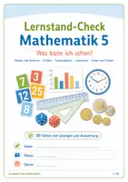 Vorschau - Arbeitsblätter - Lernstand Mathematik | Klasse 5 - Seite 1