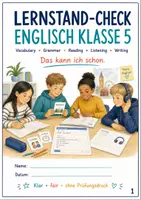 Vorschau - Arbeitsblätter - Lernstand Englisch | Klasse 5 - Seite 1
