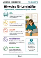 Vorschau - Arbeitsblätter - Lernstand Deutsch | Klasse 5 - Seite 3