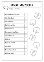 Vorschau - Arbeitsblätter - Lernaufgaben zu den Satzzeichen Punkt und Fragezeichen - Seite 2