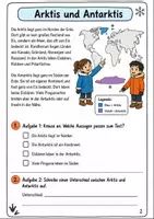 Vorschau - Arbeitsblätter - Pinguine und Polartiere entdecken Klasse 3 -4 Tiere und Klimawandel - Seite 1