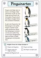 Vorschau - Arbeitsblätter - Pinguine und Polartiere entdecken Klasse 3 -4 Tiere und Klimawandel - Seite 3