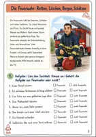 Vorschau - Arbeitsblätter - Polizei und Feuerwehr Klasse 3 -4 Sicher helfen lernen - Seite 2