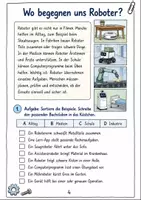 Vorschau - Arbeitsblätter - Roboter und KI entdecken Klasse 3 -4 Sachtexte und Aufgaben - Seite 3