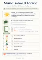 Vorschau - Stationenlernen - Mi instituto – Spanisch-Stationenlernen Klasse 7–8: Stundenplan, Fächer & Schulsachen mit Artikeln und Plural - Seite 2