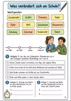 Vorschau - Stundenentwürfe - Schule früher und heute Klasse 3 -4 Wandel und Vergleich - Seite 1