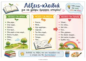Προεπισκόπηση - Φύλλα εργασίας - 10 Εικονοϊστορίες Δημιουργικής Γραφής | Χρονική Ακολουθία & Παραγωγή Λόγου. - Σελίδα 1