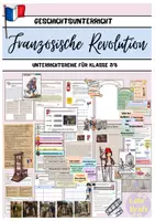 Vorschau - Unterrichtsreihen - Französische Revolution (Unterrichtsreihe Geschichte) - Deckblatt