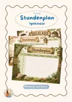 Vorschau - Anderer Materialtyp - Stundenplan Igelklasse | Vorlage - Deckblatt