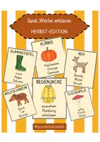 Vorschau - Spiele - SPIEL "WÖRTER ERKLÄREN": Herbst-Edition - Deckblatt
