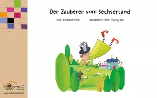 Vorschau - Anderer Materialtyp - Zahlenland-Bilderbuchkino zur Zahl 6 - Deckblatt