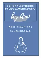 Vorschau - Arbeitsblätter - Das Säuglingsbad - Deckblatt
