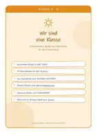 Vorschau - Spiele - Wir sind eine Klasse - Kennenlernen & Klassengemeinschaft Grundschule 3/4 - Deckblatt