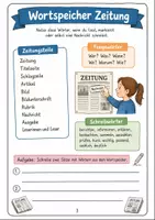 Vorschau - Arbeitsblätter - Zeitung entdecken Klasse 3 -4 Lesen und Schreiben üben - Seite 2