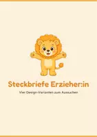 Vorschau - Arbeitsblätter - Steckbriefe fürs Kita-Team – 9 Vorlagen - Seite 3