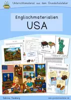 Vorschau - Unterrichtsreihen - USA (America): Englisch in der Grundschule - Deckblatt
