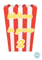 Voorbeeld - Deur klaslokaal - popcorn welkom - Pagina 2