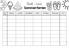 Vorschau - Spiele - Materialpaket Stadt - Land Ferien - Seite 2