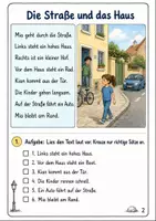 Vorschau - Arbeitsblätter - Lesetexte Stadt Klasse 1 - Seite 1